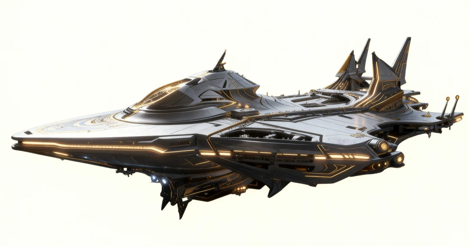 Interstellar vessel · concept design · Sanjiesan concept artwork