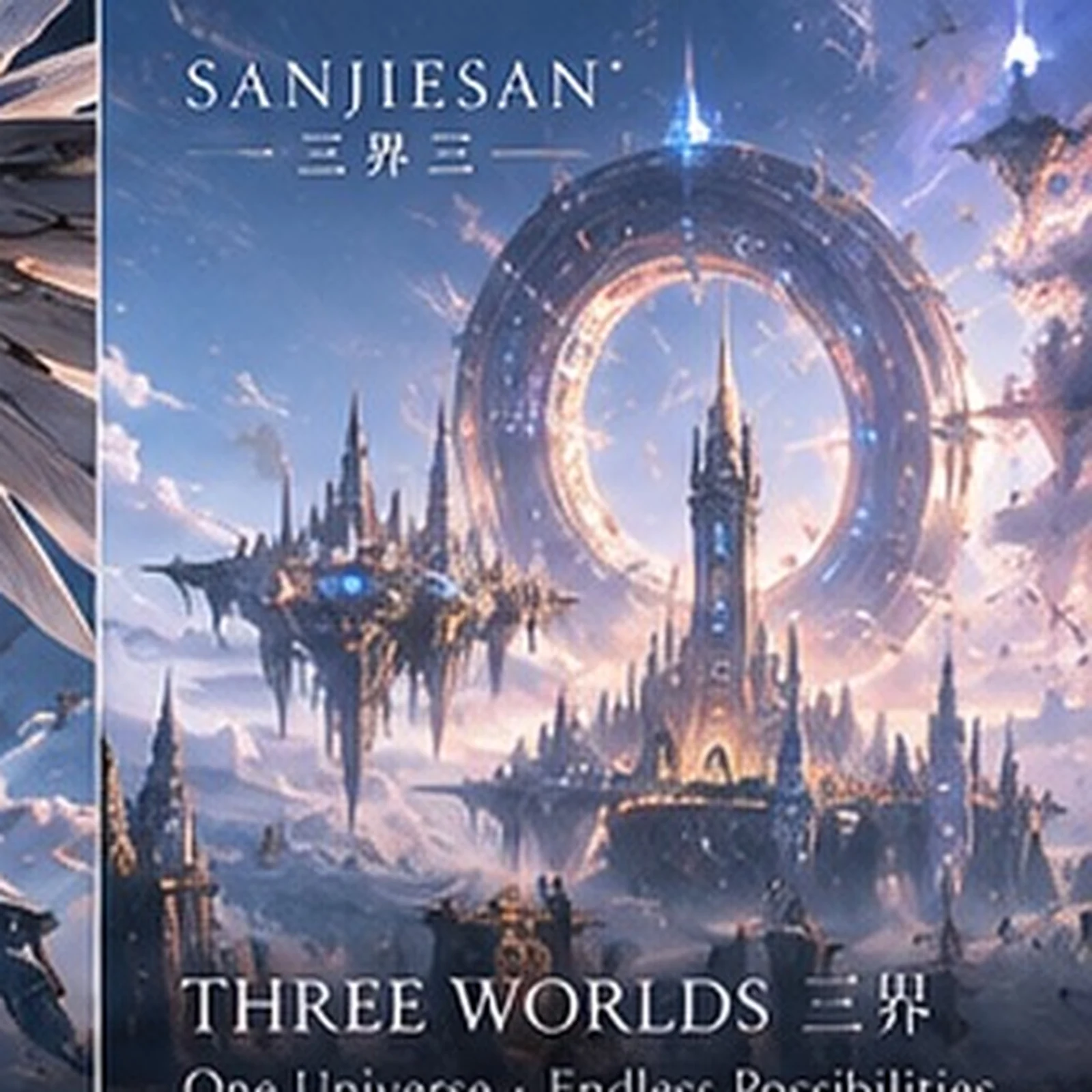 The three realms · environment study · Sanjiesan concept artwork